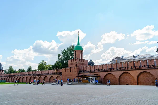 ロシア トゥラ 2020年8月22日 オデフスキー ゲートの塔 トゥラ クレムリン — ストック写真