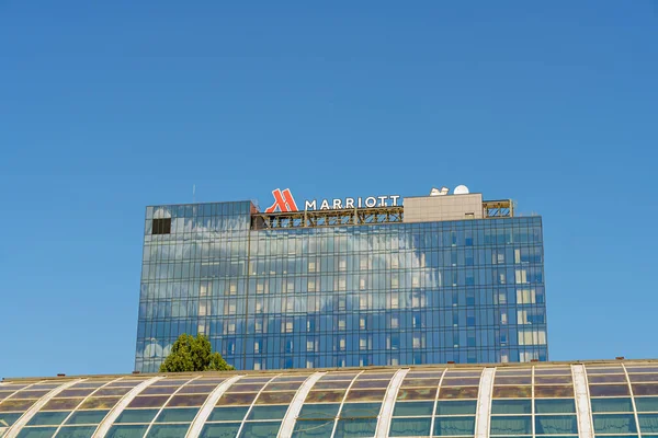 Voronezh Rusya Ağustos 2020 Voronezh Marriott Oteli — Stok fotoğraf