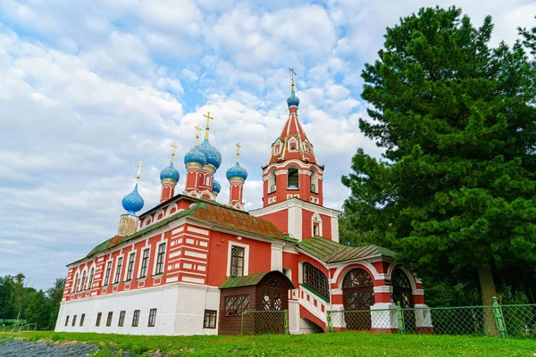 Uglich Rusia Iglesia Demetrio Zarévich Sobre Sangre —  Fotos de Stock