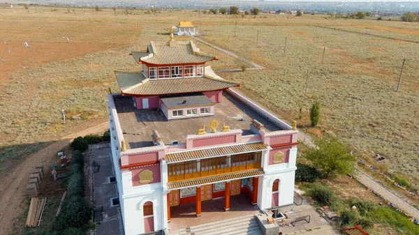 Elista Rússia Syakusn Syume Templo Budista República Kalmykia Nome Oficial — Fotografia de Stock