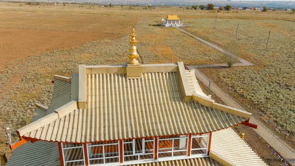 Elista Russland Syakusn Syume Ist Ein Buddhistischer Tempel Der Republik — Stockfoto