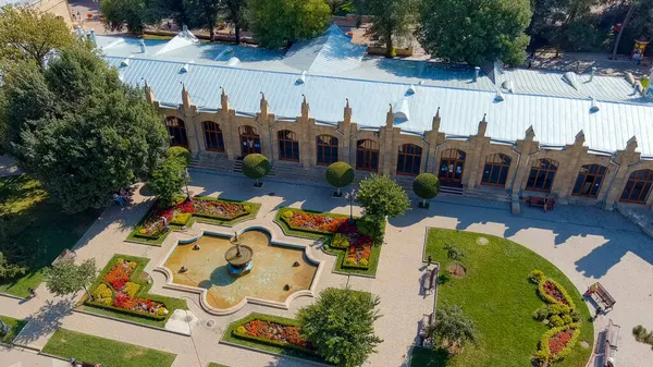 Kislovodsk Russia August 2021 Narzan Gallery Architectural Monument Xix Century — Stock Photo, Image