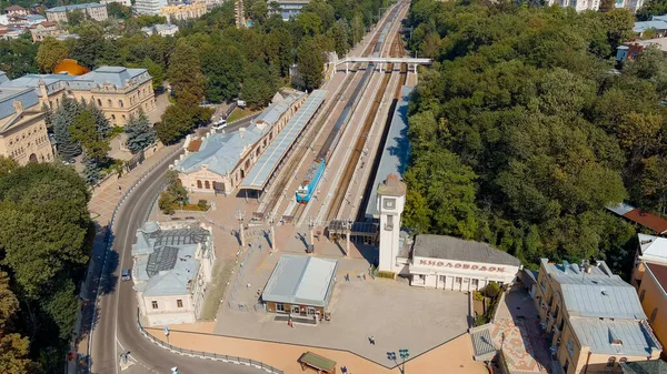 Kislovodsk Rusland Augustus 2021 Staatsphilharmonisch Vernoemd Naar Safonov Station Kislovodsk — Stockfoto
