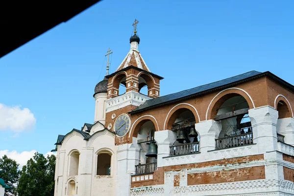 Suzdal Rusia Biara Spaso Evfimiev Biara Pria Menara Lonceng Kelahiran — Stok Foto