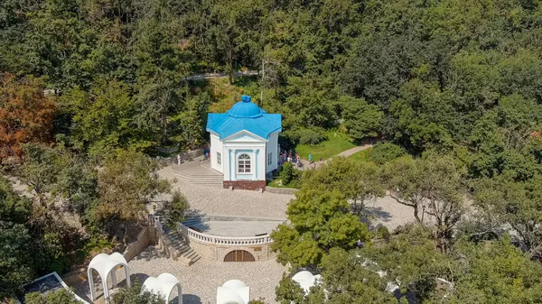 Schelesnowodsk Russland Slawjanowskij Quelle Kurpark City Resort Luftaufnahme — Stockfoto