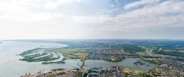 Syzran Rusya Şehrin Tarihi Merkeziydi Syzranka Nehrinin Volga Aktığı Yer — Stok fotoğraf