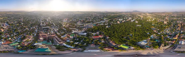 Essentuki Russia Resort Town Panoramic View City Sunset Aerial View — Stock Photo, Image