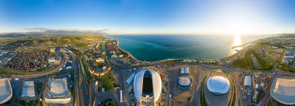 Soči Rusko Září 2021 Fisht Arena Sochi Autodrom Track Velký — Stock fotografie