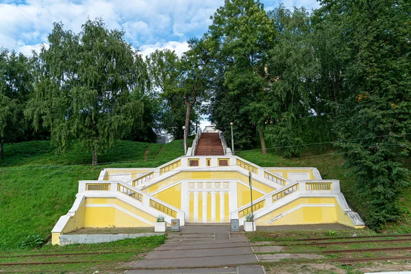 Nizhny Novgorod Ρωσία Σκάλα Θεάτρου — Φωτογραφία Αρχείου
