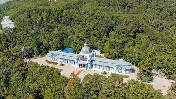 Zheleznovodsk Rusland Poesjkin Galerij Kuuroord City Resort Uitzicht Lucht — Stockfoto