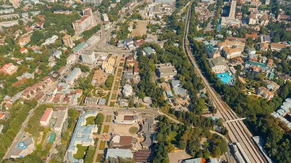 Kislovodsk Russia Kurortny Boulevard Located Resort Park City Kislovodsk Railway — Stock Photo, Image