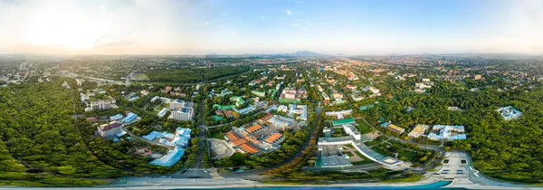 Essentuki Russland Panorama Der Stadt Und Des Resortparks Park Der — Stockfoto
