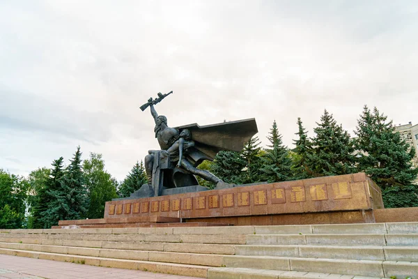 Kostroma Russie Août 2020 Monument Aux Héros Grande Guerre Patriotique — Photo