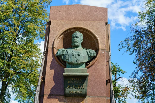 Tula Russland August 2020 Denkmal Für Mosin Platz Der Waffenfabrik — Stockfoto