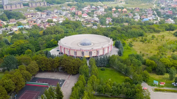 Essentuki Rússia Agosto 2021 Galeria Bebidas Fontes Minerais Vista Aérea — Fotografia de Stock