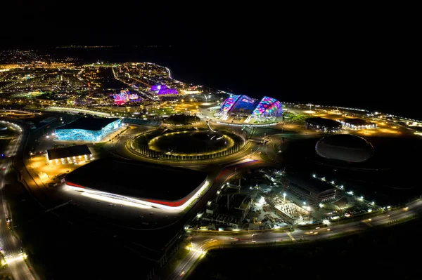 Sochi Russia September 2021 Bowl Olympic Flame Sochi Autodrom Track — Stock Photo, Image