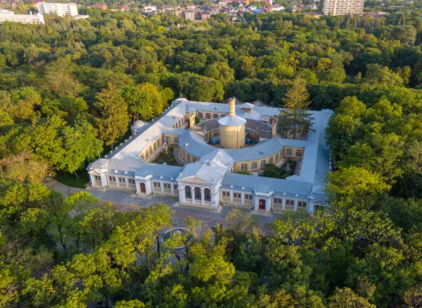 Essentuki Russie Ville Villégiature Spa Park Thermes Supérieurs Vue Aérienne — Photo