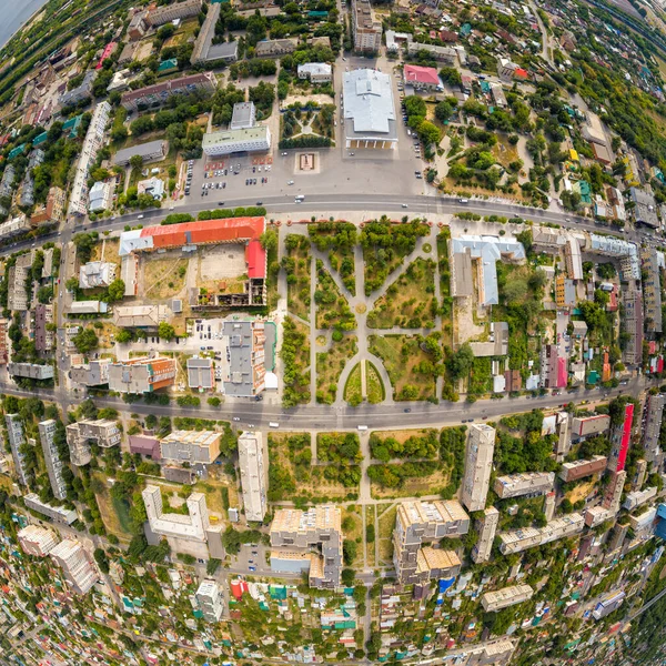 Syzran Russland Zentraler Platz Mit Verwaltung Panorama Des Zentralen Teils — Stockfoto