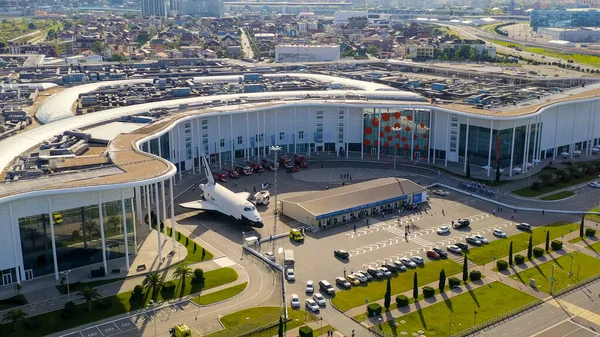 Soczi Rosja Września 2021 Hotel Omega Syriusz Park Nauki Sztuki — Zdjęcie stockowe
