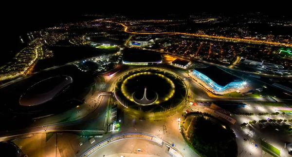 Sochi Rússia Setembro 2021 Sochi Autodrom Track Iceberg Ice Sports — Fotografia de Stock