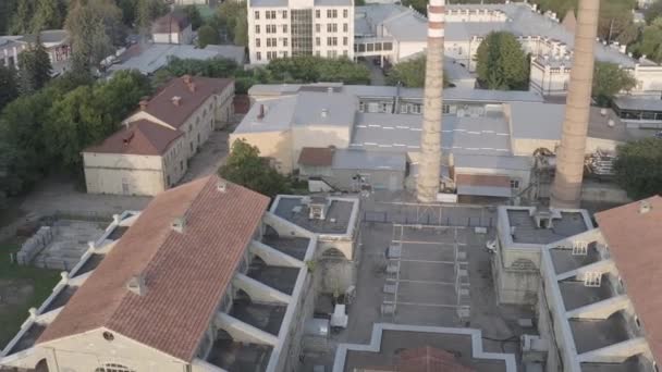 Essentuki, Rosja. Kąpiele balneo-błotne Yessentuki. Najbardziej znany zabytek architektury kurortu. 4K — Wideo stockowe