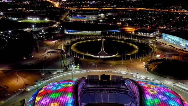 Sotchi Russie Septembre 2021 Parc Olympique Sotchi Flamme Olympique Aréna — Photo