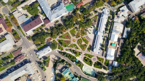 Pyatigorsk Rusia Lermontov Galería Parque Flower Garden Vista Aérea — Foto de Stock