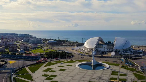 Sochi Rusia Septiembre 2021 Olympic Sochi Park Olympic Flame Bowl —  Fotos de Stock