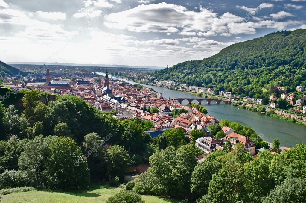 View on Heidelberg Germany