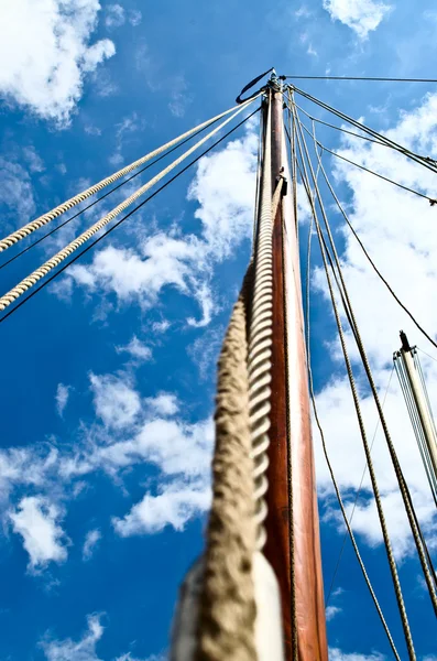 Mástil del barco — Foto de Stock