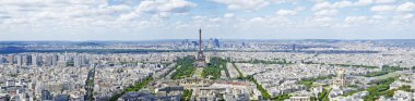 Paris alansal panorama görünüm