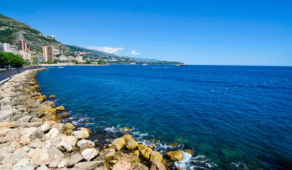 Coasta Monaco — Fotografie, imagine de stoc