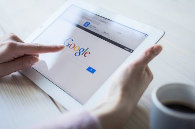 Google ipad üzerinde