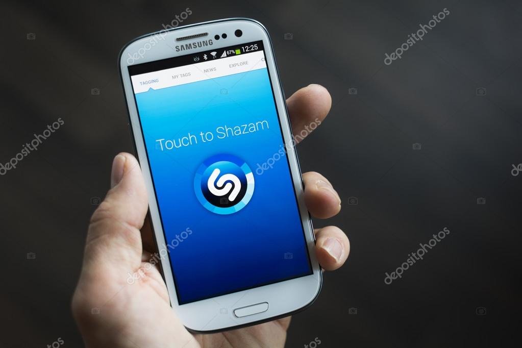 Using Shazam as mobile application on your smartphone