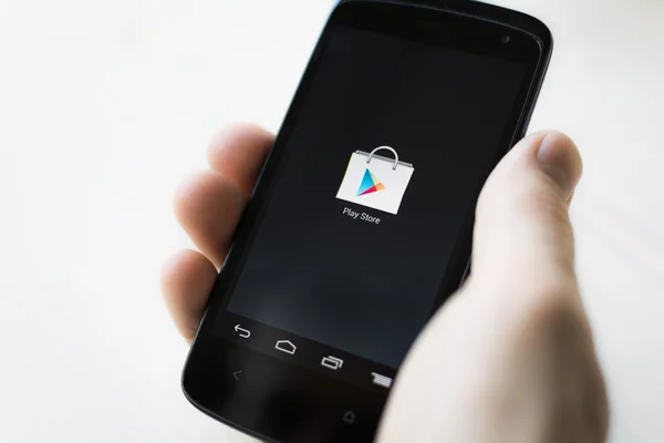 Google play winkel — Stockfoto