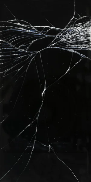 Ekran uszkodzony telefon — Zdjęcie stockowe