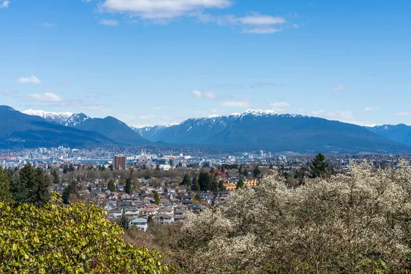 Vistas Ciudad Vancouver Día Soleado Primavera Queen Elizabeth Park Vancouver — Foto de Stock