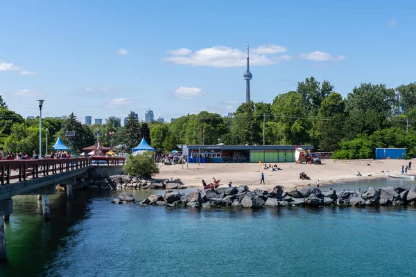 Toronto Ontario Canada July 2021 Toronto Islands Park Centre Island — Stock Photo, Image