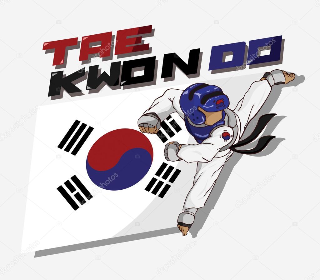 Taekwondo. Martial art