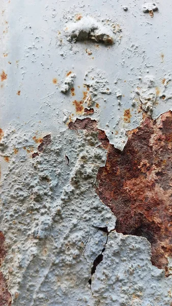 Vecchio Ferro Arrugginito Peeling Texture Vernice — Foto Stock