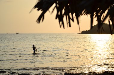 gün batımında kood Adası: trat Eyaleti, Tayland