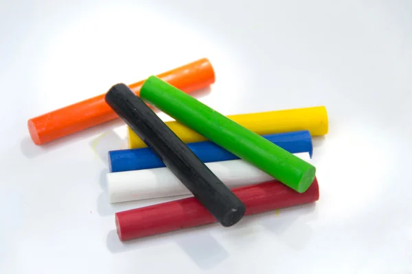 Wax crayons — Stock Photo, Image