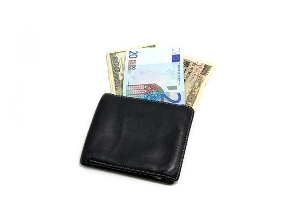 Money In Wallet,saving money for your deposit — Stock Photo, Image