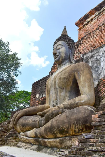 Buddha image in Sukhothai Historical Park, Thailand — Stock Photo, Image