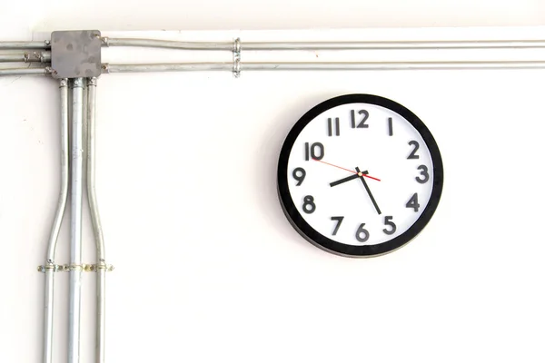 Clock on the wall — Stock Photo, Image