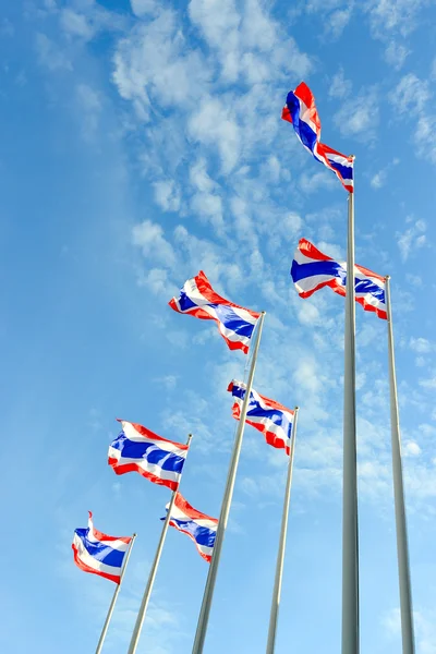 Grupa bander krajowych Tajlandii — Zdjęcie stockowe