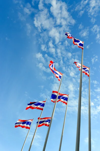 Grupa bander krajowych Tajlandii — Zdjęcie stockowe