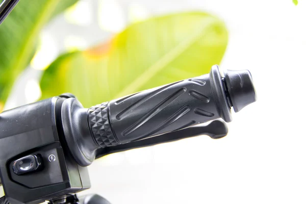 Handle of motorcycle — Stock Photo, Image