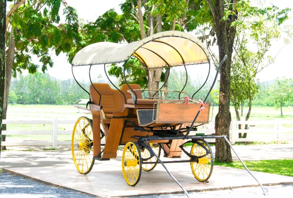 Old horse-drawn carriage — Stock Photo, Image