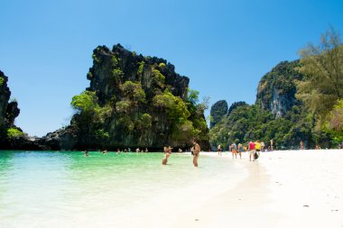 Krabi, Tayland - 7 Mart: koh hong Island ünlü attractions.tou